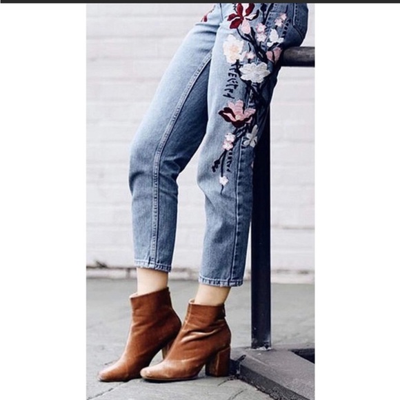 Top Trends vintage mom high waist style jeans, size 12 - Picture 2 of 11